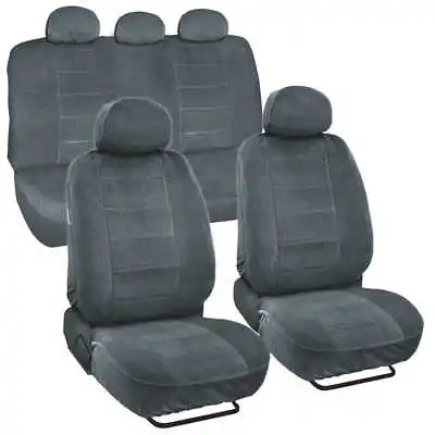 $49.50 • Buy Encore Velour Fabric Car Seat Covers For Auto SUVs Van Trucks