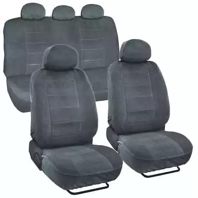 Encore Velour Fabric Car Seat Covers For Auto SUVs Van Trucks • $49.50