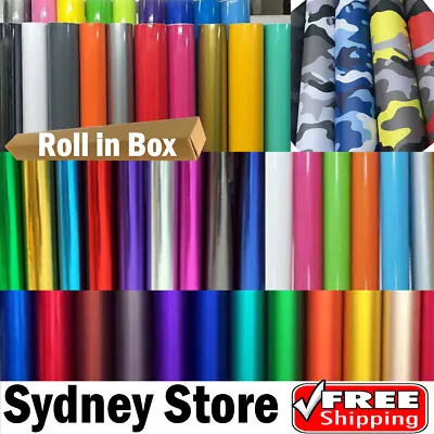 $6.99 • Buy Car Vinyl Wrap Carbon Fiber Matt Satin Glossy Vinyl Stickers Multi Color Pattern