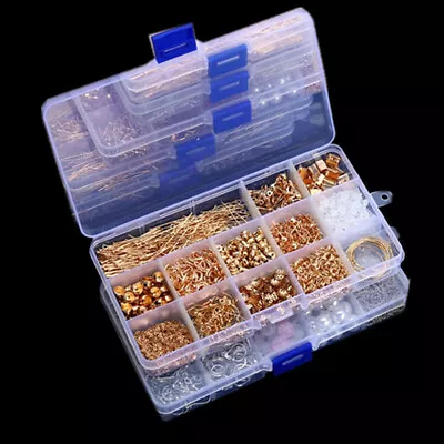 750pcs Set Jewelry Making Starter Kit Earring Bracelet Necklace Findings In Box • $14.99