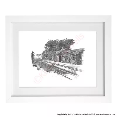 Buggleskelly Station From Oh Mr Porter - Will Hay Railway - By Kirstianne Wells • £7.50