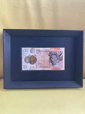 Signed Rare Jake & Dinos Chapman Brothers Defaced Tenner Not Banksy Hirst Framed • £225