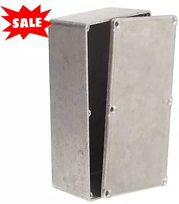 Bud Aluminum Electronics Enclosure Project Box Case Metal Small 6  L X 3.25  W • $23.98