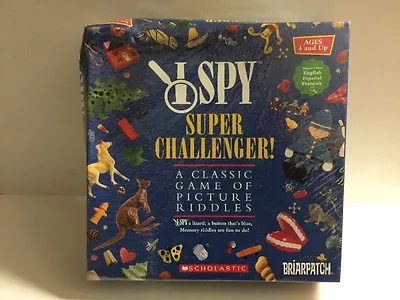 I Spy Super Challenger! Classic Memory Game Picture Riddles Ages 4+ Briarpatch • $9.99
