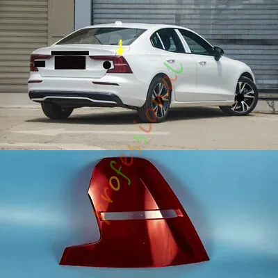 For Volvo S60 2019-2024 Outer Right Side Tail Light Lamp Lens Cover • $156.24