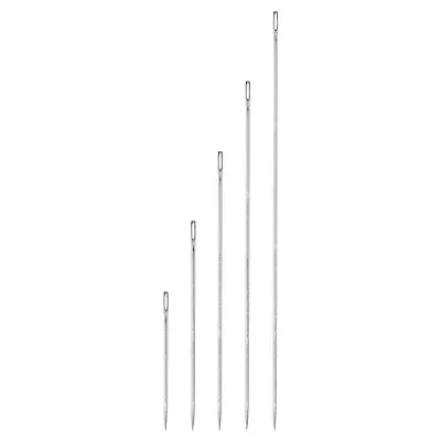 5pcs 4/6/8/10/12 Inch Upholstery Needles Large Eye Stitching Needles • $11.20