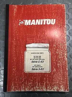 Manitou Parts Catalogue Mt 728/928/732/932 Turbo Mt 1030s Turbo Ref: 547943 • £31.25