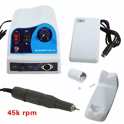 Dental Lab Marathon Electric Polishing Unit Micromotor N8 / 45K RPM Handpiece N' • $229.20