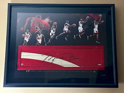 Michael Jordan Signed Floorboard UDA • $15200