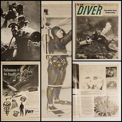 September 1956 Skin Diver Magazine • $50