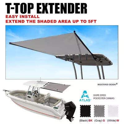 Oceansouth T-Top Extender / Shaded Area Up To 5ft / Easy Install • $164.48