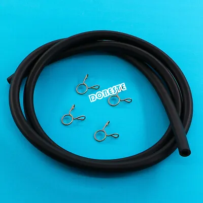 3ft 9mm OD 6mm ID Rubber Hose Fuel Line Clamp For Yamaha ATV Motorcycle Carb • $7.88