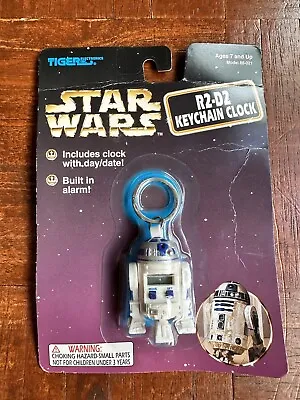 Vintage Original 1997 Star Wars R2-D2 Keychain Clock MOSC • $9