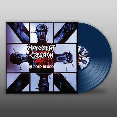 Malevolent Creation In Cold Blood LP Transparent Blue Gatefold Viny NEW/SEALED • $36.89