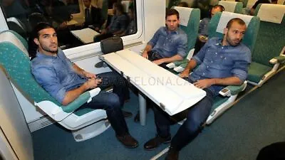 Mascherano FC Barcelona Barca Worn Team Travel Jeans - Game Match Used - COA • $229