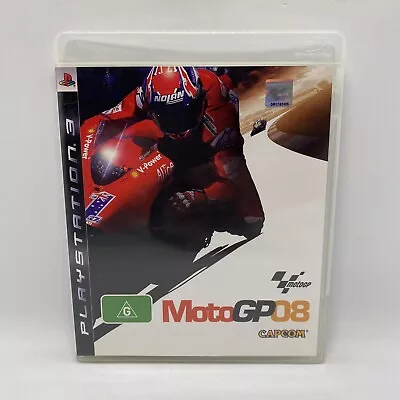 MotoGP Moto GP 08 PS3 PlayStation 3 Complete With Manual Free Tracked Postage • $9.13