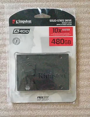 Kingston 480 GB 2.5 Inch SATA High Speed SSD Drive - Brand New • $75