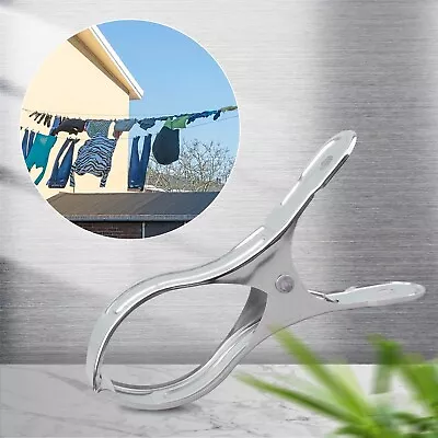 Pin The Clothes For Lasting Use Hanger Clamp Beach Windbreak 13 * 6.5cm • $24.77