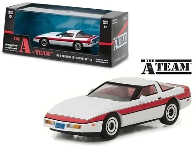  The A-Team  (1983-1987) TV Series 1/43 Diecast Model 1984 Chevrolet Corvette • $30.93