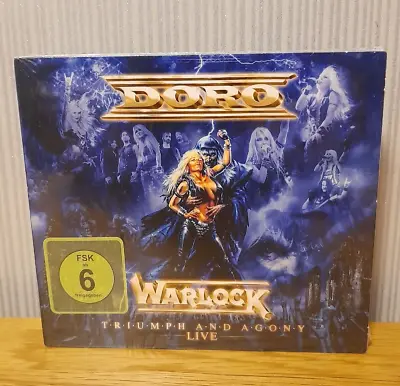 Doro - Warlock - Triumph And Agony Live (CD+BLU-RAY) - New / Sealed • £19.99