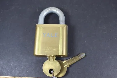 Vintage Yale & Towne Mfg. Co. Brass Padlock • $20