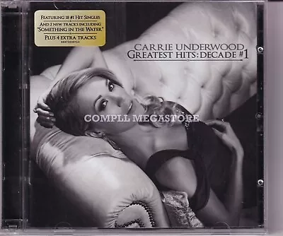 CARRIE UNDERWOOD - GREATEST HITS: DECADE #1 / NEW & SEALED 2CD W/ 4 EXTRA TRACKS • $15