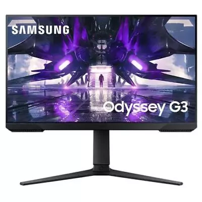 Samsung Odyssey G3 24  FHD 165Hz Gaming Monitor 1920x1080 - 1ms - DisplayPort - • $235.24