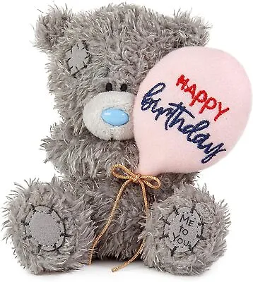 £10.99 • Buy Me To You Tatty Teddy Official Collection 10cm Happy Birthday Bear With Balloon