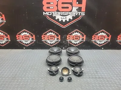 2015-2022 Mustang Ecoboost Convertible Speaker Set Of 9 Assembly Oem #77 • $169.99