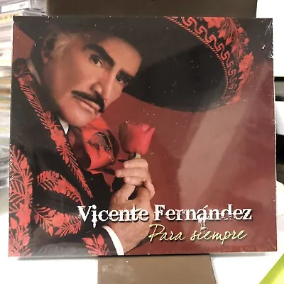 Vicente Fernandez Para Siempre Cd Caja Decarton New Sealed  • $18.99