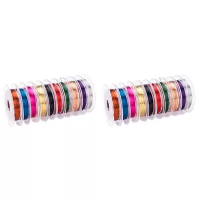 20 Rolls/pack Magnet Wire Copper Wire Gauge Colored Copper Wire • $18.76