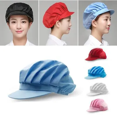 New Work Wear Restaurant Catering Hotel Hair Nets Cook Hat Chef Cap Food Service • £3.80