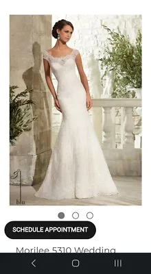 Mori Lee Wedding Dress From The Blu Collection By Madeline Gardner • $200