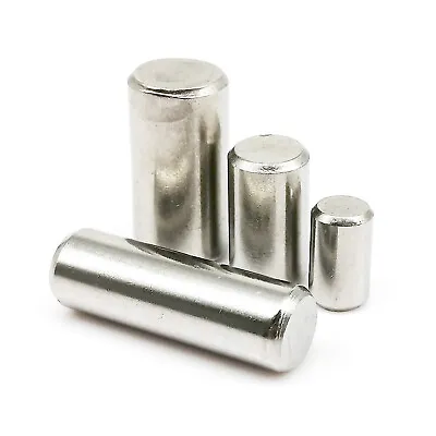 M1.5-M12 304 Stainless Steel Solid Bearing Cylindrical Position Roll Dowel Pin • $2.29