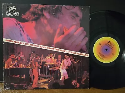 John Mayall ‎– Lots Of People 1977 Netherlands Blues Rock Vinyl LP VG+ • $14.99