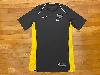 Nike NBA Indiana Pacers Team Issued Warmup Practice Shirt Medium Tall • $49.99