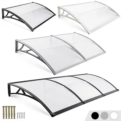 £64.99 • Buy Door Canopy Awning Rain Shelter Front Back Porch Outdoor Shade Patio Roof Cover