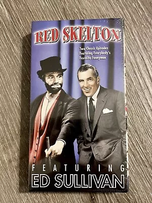 Red Skelton Featuring Ed Sullivan VHS 1999  New Sealed Comedy Classic Vintage • $12.36