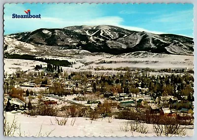 Steamboat Springs Colorado CO - Ski Town U.S.A - Vintage Postcard 4x6 • $6.99