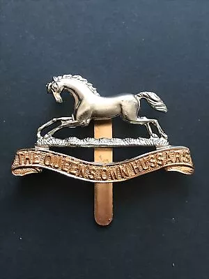 The Queens Own Hussars British Army Cap Badge • £14