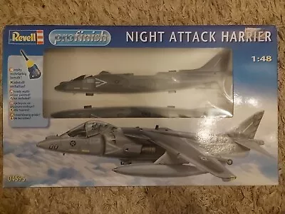 Revell 1/48 Pro Finish Night Attack Harrier 04595 Model Aircraft Kit • £25