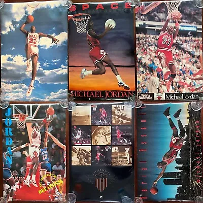 Vintage Michael Jordan Posters - Early 90’s - LOT OF 6  • $99.99