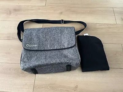 Babystyle Oyster 2 3 Changing Nappy Change Bag Mercury Grey • £10