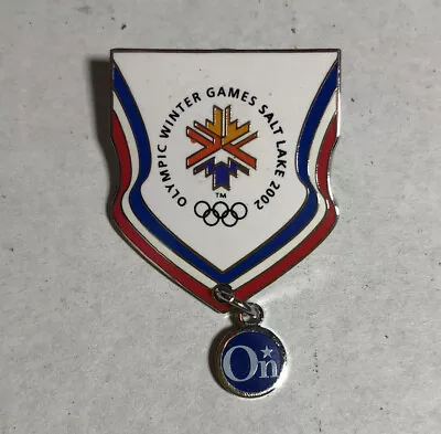 £15.55 • Buy Salt Lake Olympic Winter Games 2002 On Badge Style Enamel Lapel Pin Souvenir 