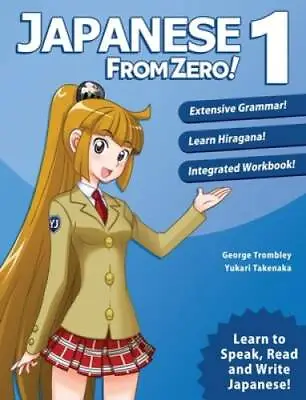 Japanese From Zero! 1: Proven Techniques To Learn Japanese For Students A - GOOD • $17.91