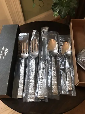 NEW MICHAEL ARAM Gotham 5 Pc Flatware 18/10 Stainless Steal • $99