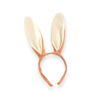 Brown Bendable Long Rabbit Ears Alice Hair Band Headband Fancy Dress Party Hen • £4.65