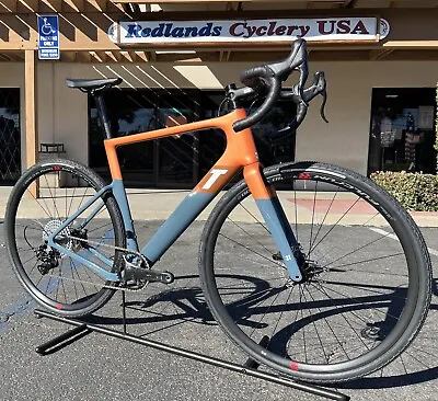 3T Exploro Racemax Carbon Gravel Bike Campagnolo Ekar Groupset Orange Grey 58cm • $2899