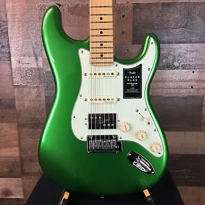 Fender Player Plus Stratocaster HSS Cosmic Jade Gig Bag Free Ship 783 • $999