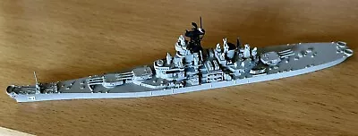 Battleship USS Iowa 1980s By Trident 1:1250 Waterline Ship Model • £60